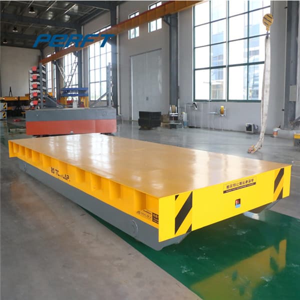 motorized transfer trolley for foundry environment 400 ton